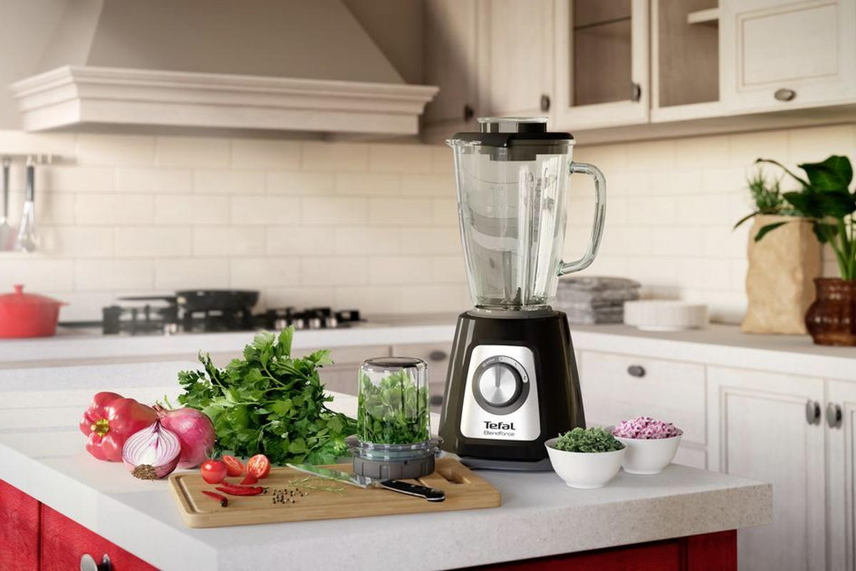 SAMOSTOJEĆI MIKSER  - Basics, staklo/metal (36.8/21.4/30.5cm) - Tefal