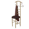 HERRENDIENER in Braun, Beige   - Beige/Braun, Design, Textil/Metall (47/53/118cm) - MID.YOU