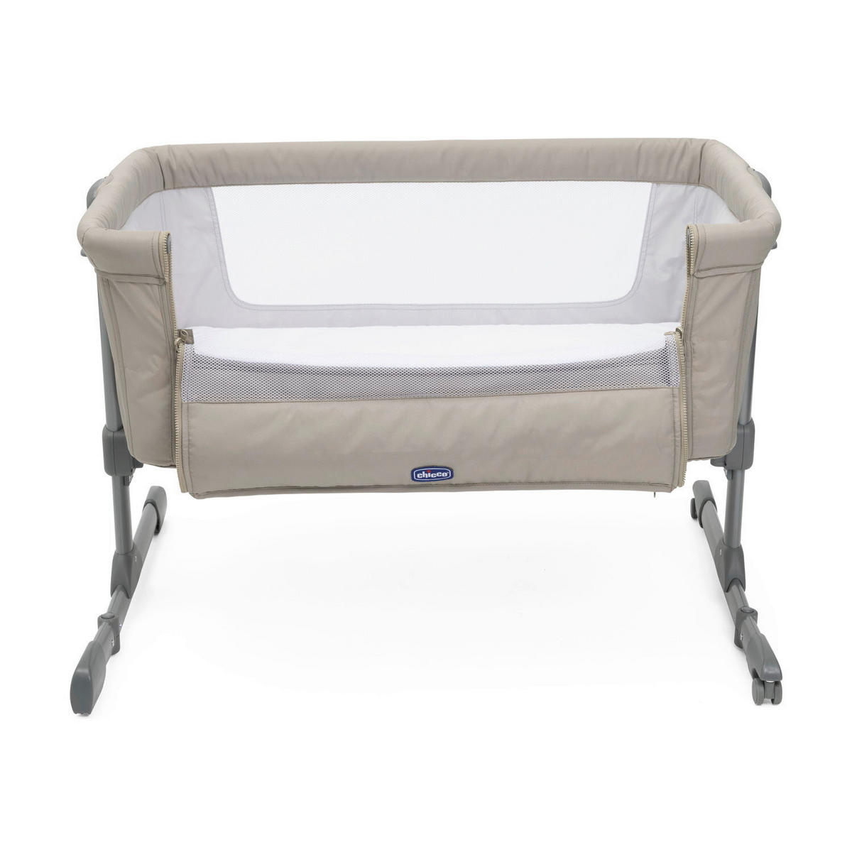 BEISTELLBETT NEXT2ME ESSENTIAL  - Beige, Basics, Textil/Metall (98/65/80/70,5cm) - Chicco