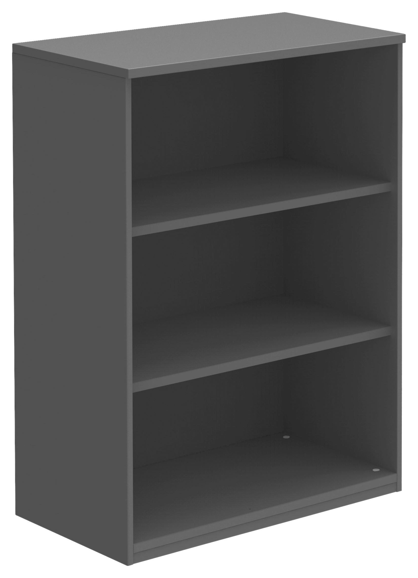 AKTENREGAL 80/111,7/43 cm  - Anthrazit, KONVENTIONELL, Holzwerkstoff (80/111,7/43cm) - Moderano