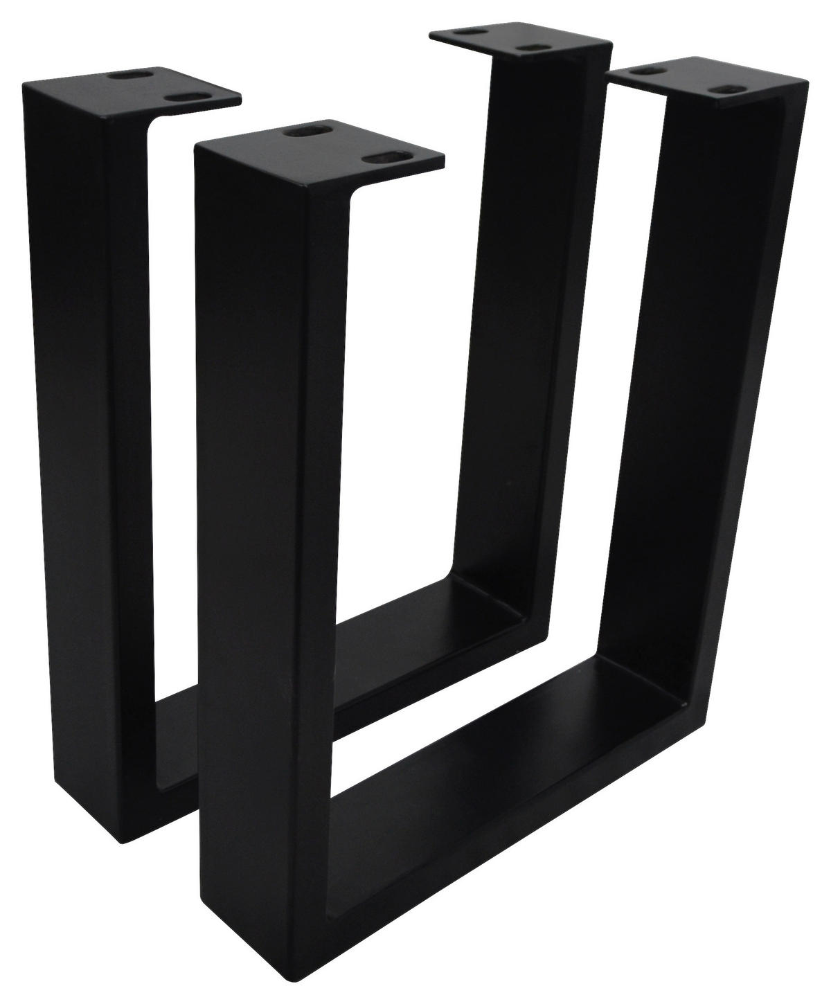 BANKGESTELL 30/40/7,5 cm  in  - Schwarz, Natur, Metall (30/40/7,5cm) - Valdera