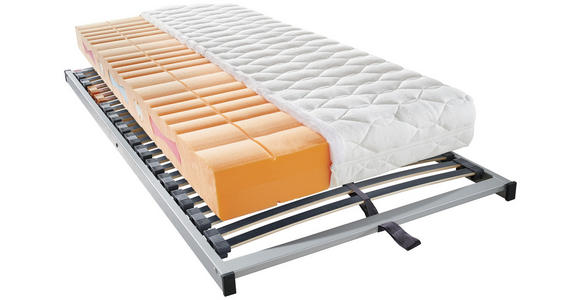 MATRATZENSET 140/200 cm - Silberfarben, Basics, Holz (140/200cm) - Sleeptex