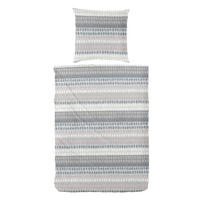 BETTWÄSCHE 2-teilig 135/200 cm  - Grau, Design, Textil (135/200cm)