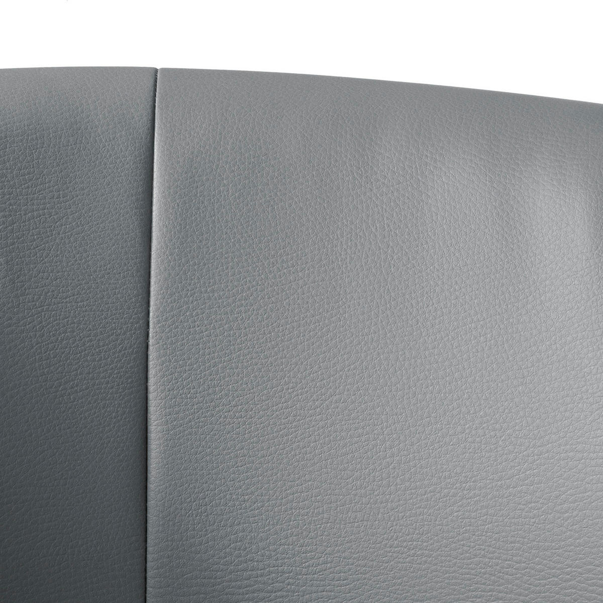 COCKTAILSESSEL Lederlook Grau  - Schwarz/Grau, Design, Kunststoff/Textil (66/75/56cm) - Livetastic