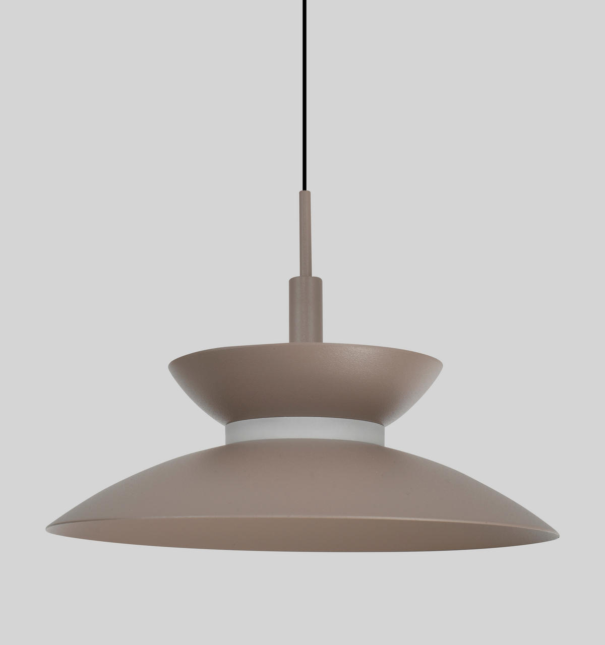 LED-HÄNGELEUCHTE Gubbio 121/150/22 cm  - Sandfarben, Design, Metall (121/150/22cm)