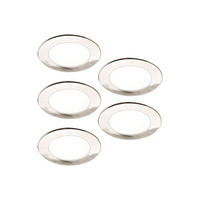 UNTERBAULEUCHTEN-SET - Edelstahlfarben, Basics, Kunststoff (68/68/8cm) - HKT