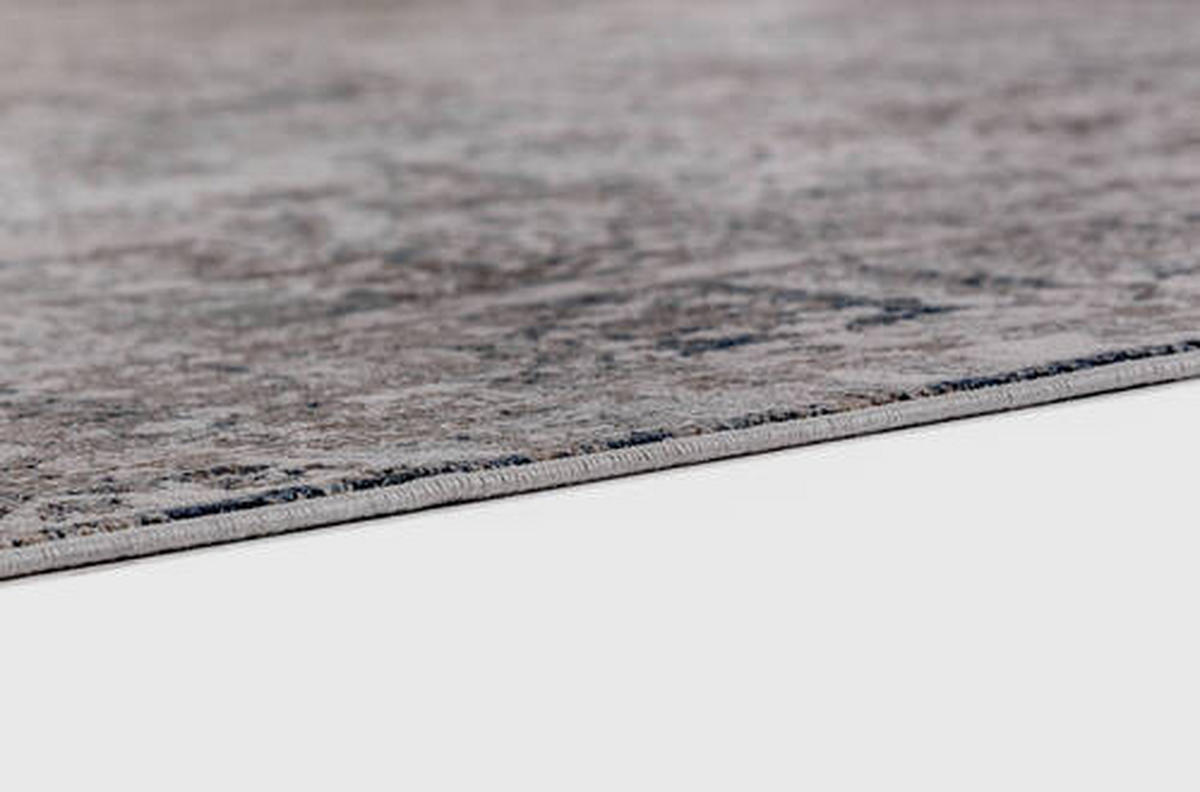 WEBTEPPICH 80/150 cm Positano Grau, Goldfarben  - Goldfarben/Grau, Design (80/150cm) - Novel