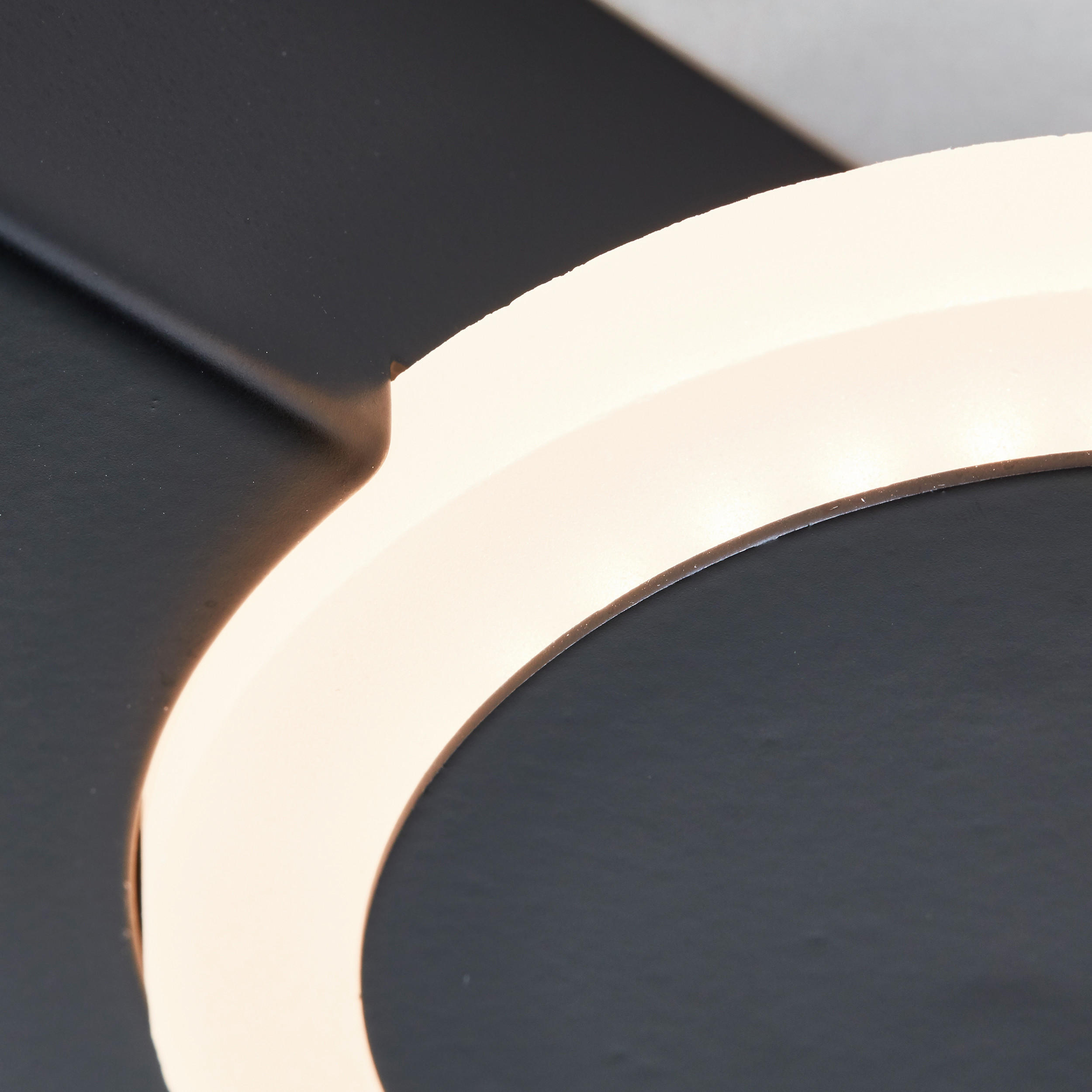 LED-STRAHLER Meriza   - Schwarz, Design, Kunststoff/Metall (16/70/15cm) - Brilliant