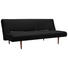 SCHLAFSOFA Schwarz - Dunkelbraun/Schwarz, Design, Holz/Textil (200/84/93cm) - Innovation SCHLAFSOFA Schwarz - Dunkelbraun/Schwarz, Design, Holz/Textil (200/84/93cm) - Innovation