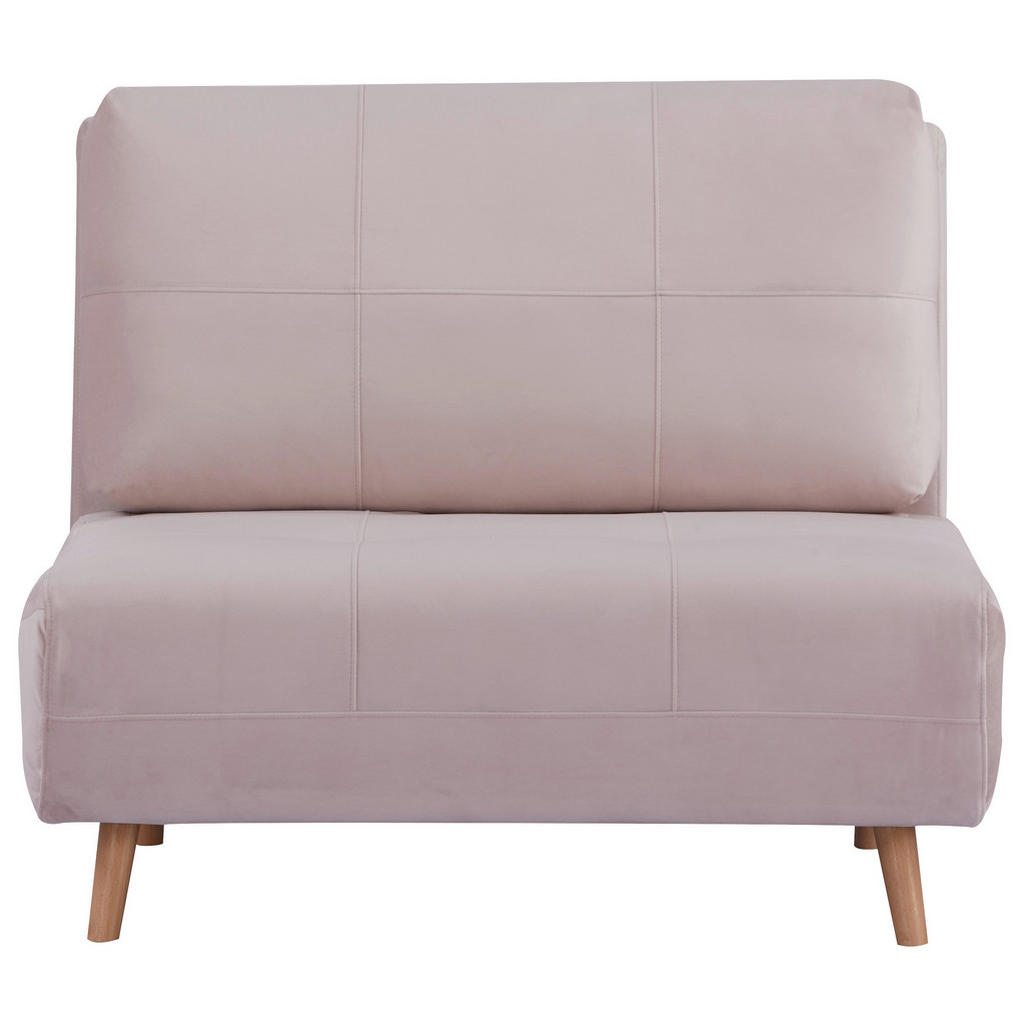 Thumbnail - Ti'me Schlafsessel, Rosa, Textil, Kiefer, massiv, 100x82x91 cm, Wohnzimmer, Sessel, Schlafsessel