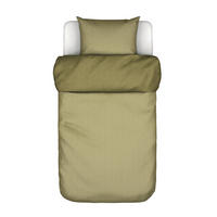 BETTWÄSCHE 2-teilig OLIF Flanell 140/200 cm  - Hellgrün, Basics, Textil (140/200cm) - Marc O'Polo