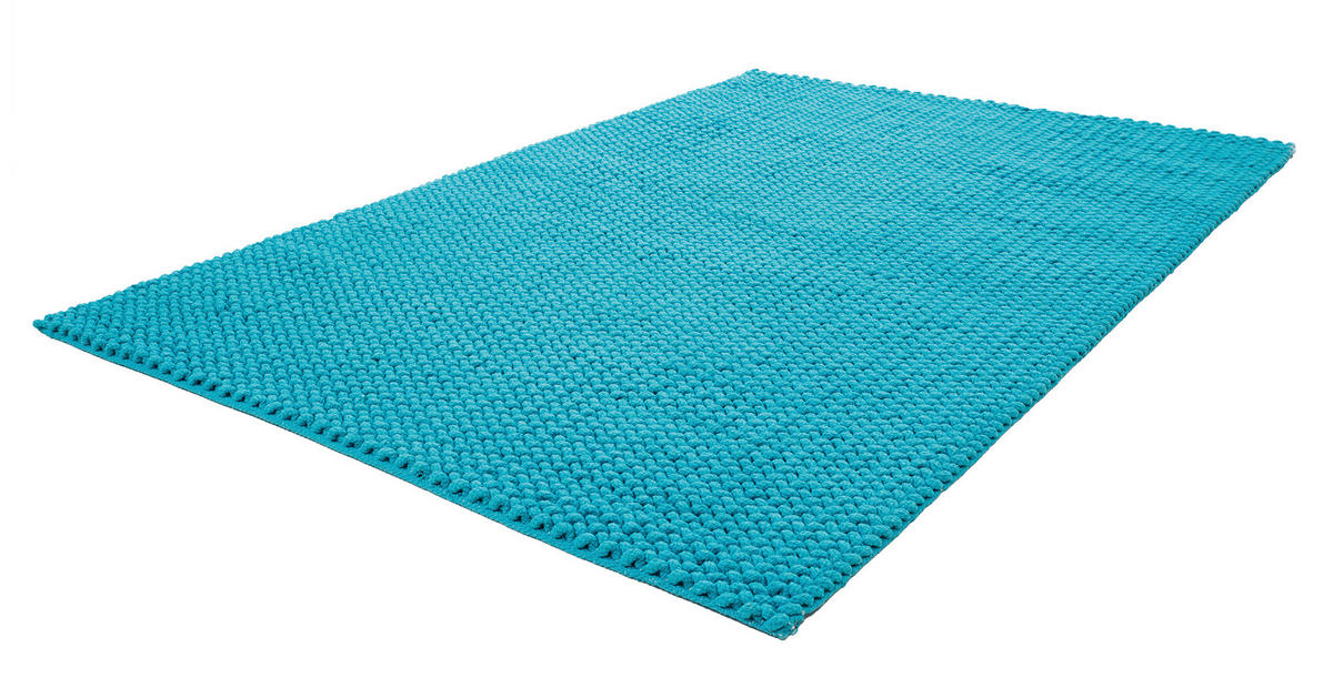 WEBTEPPICH 160/230 cm Türkis  - Türkis, Basics, Textil (160/230cm) - Obsession