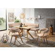 ECKBANK 160/170 cm  in Beige, Wildeiche  - Wildeiche/Eichefarben, Design, Holz/Textil (160/170cm) - Venda