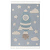 KINDERTEPPICH 120/170 cm My Fano  - Blau/Multicolor, Basics, Textil (120/170cm) - Obsession