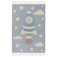 KINDERTEPPICH 120/170 cm My Fano  - Blau/Multicolor, Basics, Textil (120/170cm) - Obsession