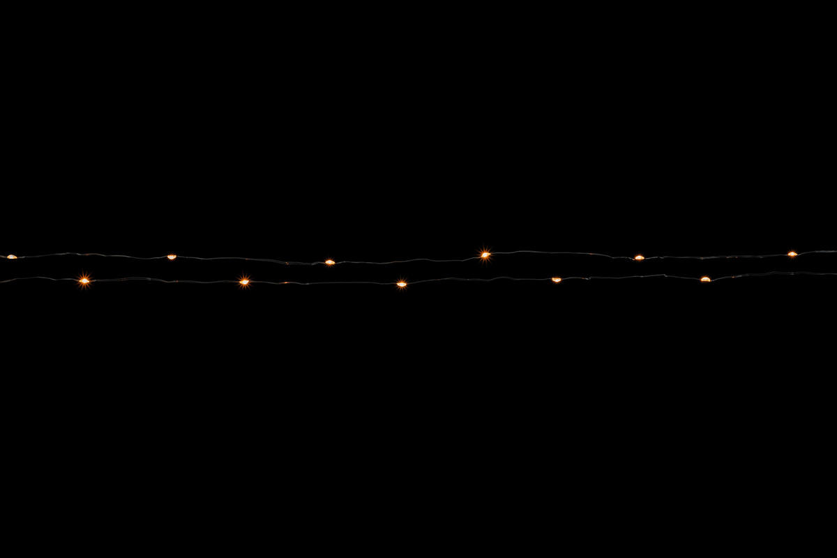 LED-DEKOLEUCHTE - Schwarz, Basics, Metall (200cm)