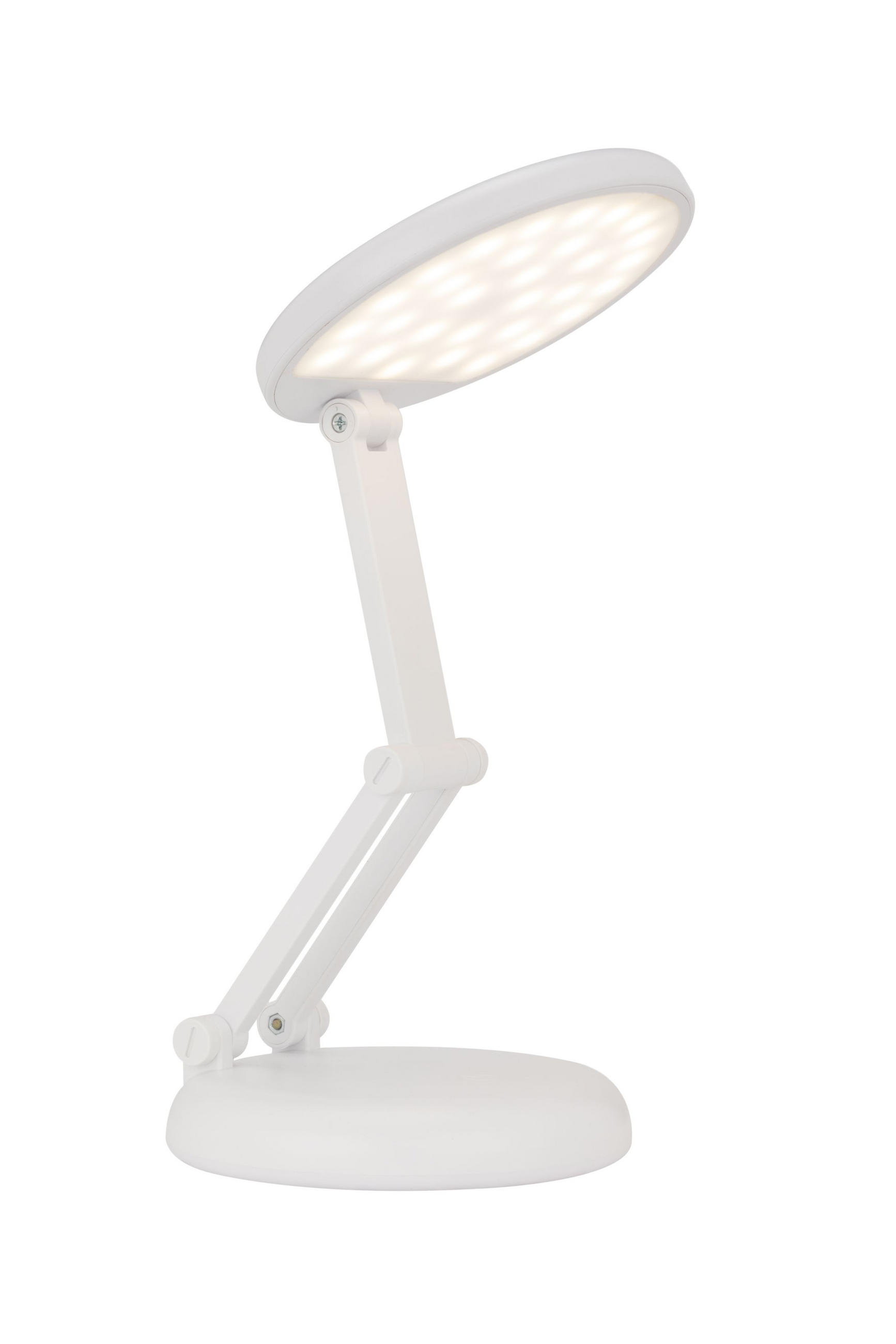 LAMPĂ DE BIROU CU LED - alb, Basics, plastic (12,5/23,5cm) - Novel