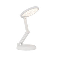 LAMPĂ DE BIROU CU LED - alb, Basics, plastic (12,5/23,5cm) - Novel