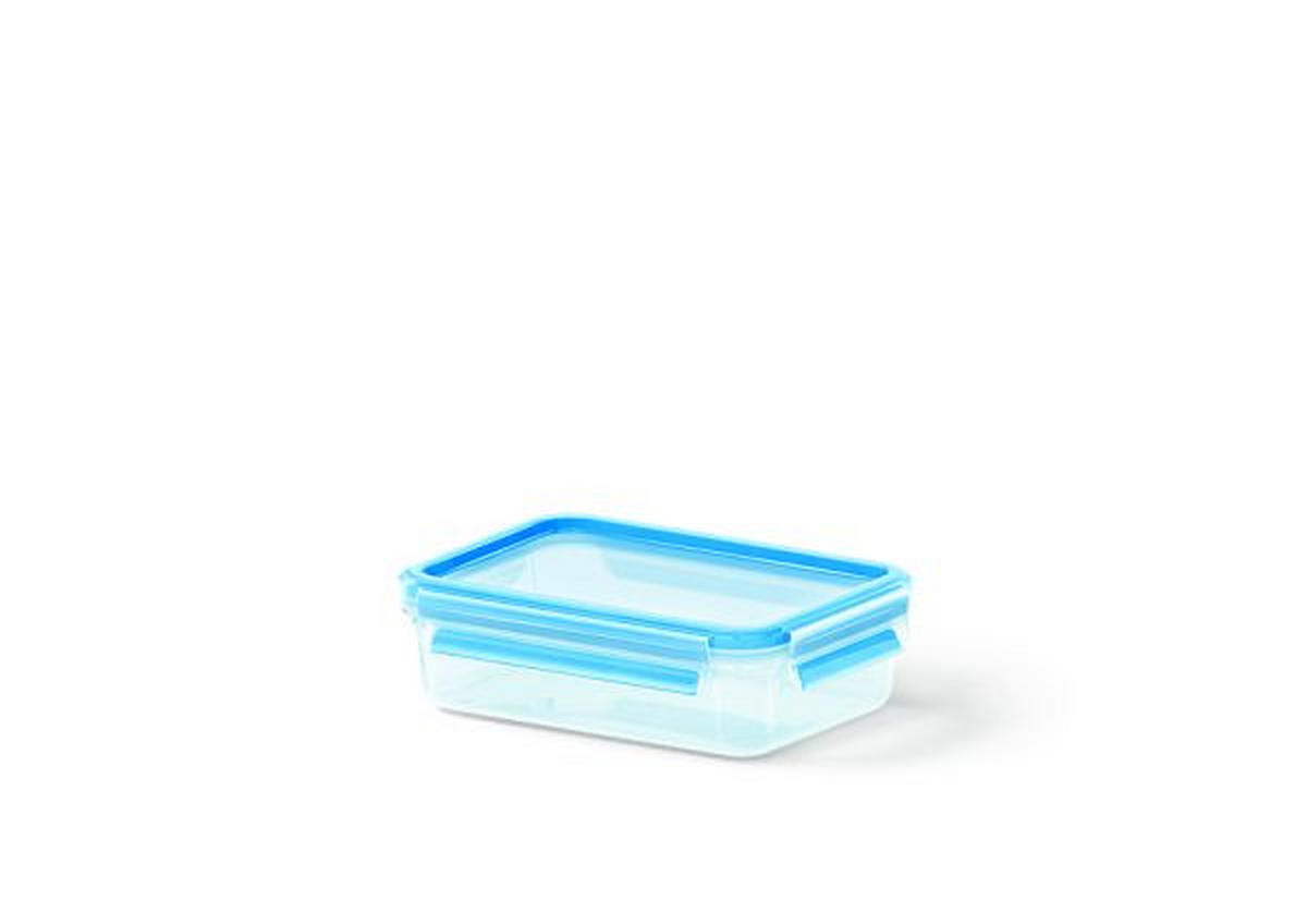FRISCHHALTEDOSE CLIP & CLOSE 0,8 L  - Blau/Transparent, Basics, Kunststoff (19.7/13.6/5.9cm) - Emsa