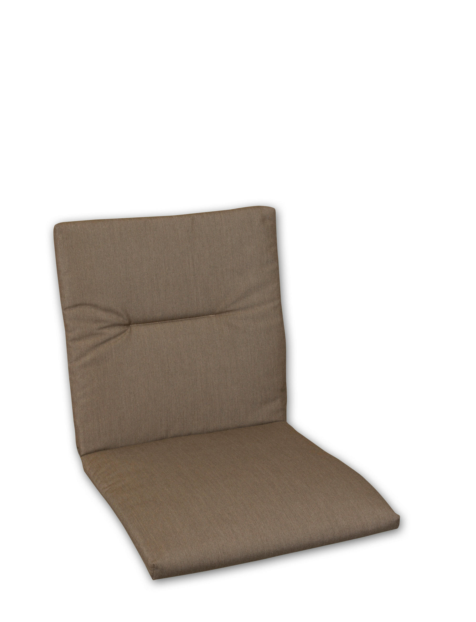 SESSELAUFLAGE Uni  - Hellbraun, Design, Textil (46/3/89cm)