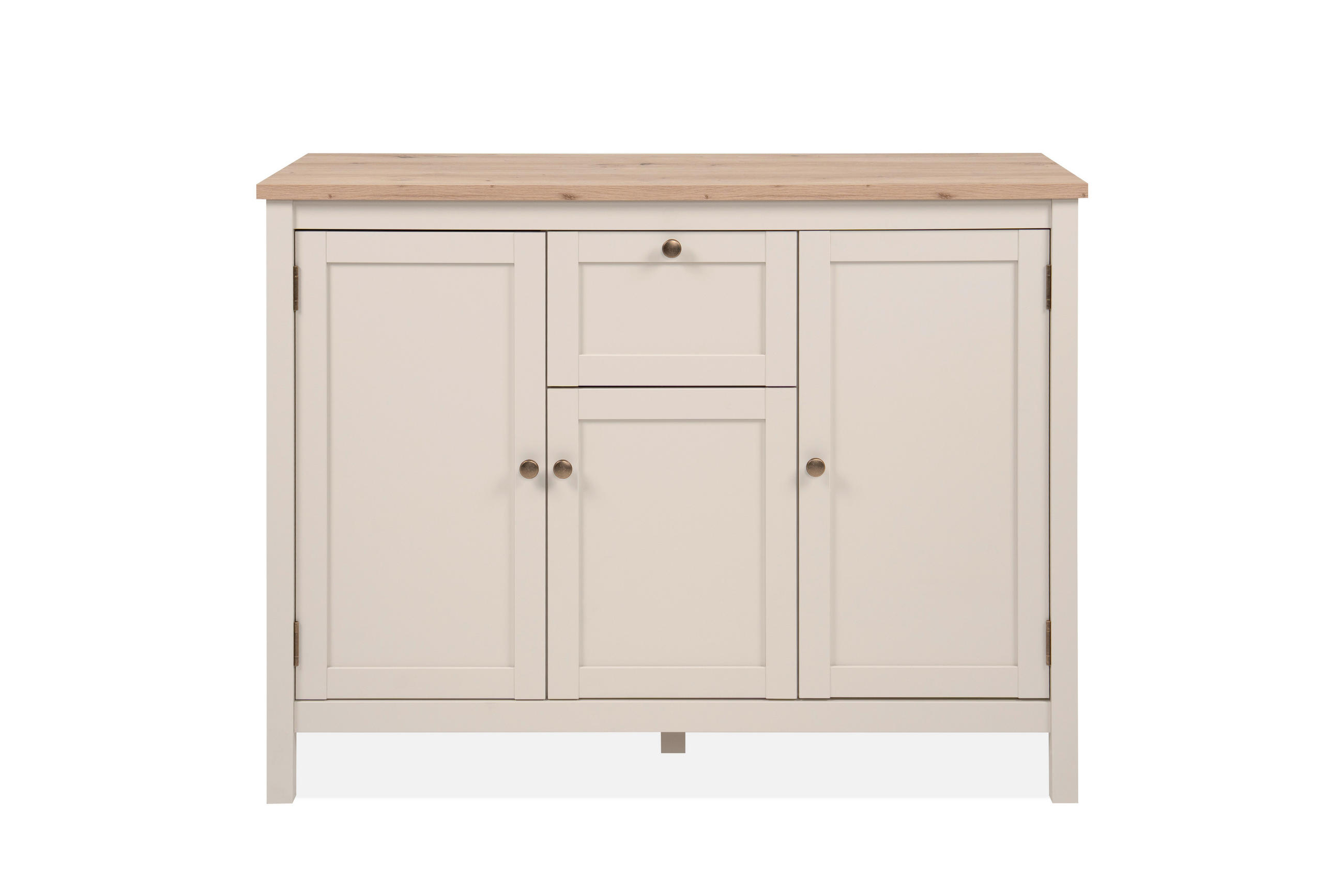 SIDEBOARD  120/90/40 cm 1 Schublade(n)  - Kaschmir/Eiche Artisan, Konventionell, Holzwerkstoff/Metall (120/90/40cm) - MID.YOU
