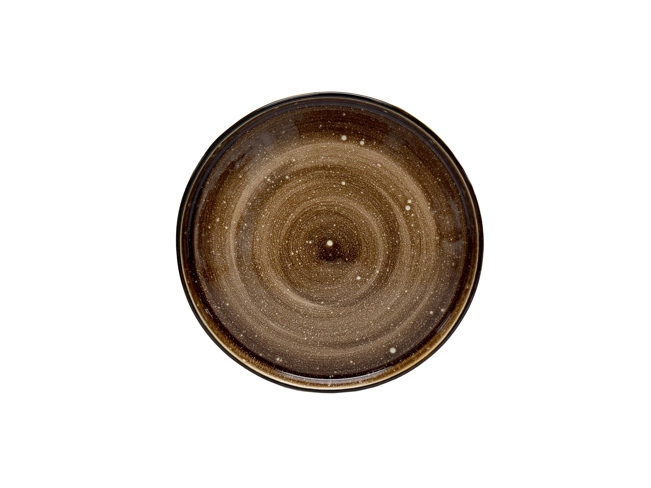 APERITIFTELLER Bernsteinfarben 15 cm BREDA AMBER  - Bernsteinfarben, Trend, Keramik (15cm) - Landscape
