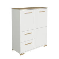 HIGHBOARD Enie  in  - Eichefarben/Weiß, Basics, Holz/Holzwerkstoff (94,80/112,10/39,60cm) - Paidi