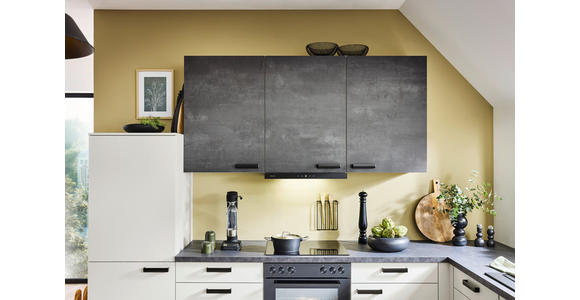 ECKKÜCHE XO 21 305/245 cm  in Hellgrau, Dunkelgrau  - Dunkelgrau/Hellgrau, Design, Holzwerkstoff/Metall (305/245cm) - Xora
