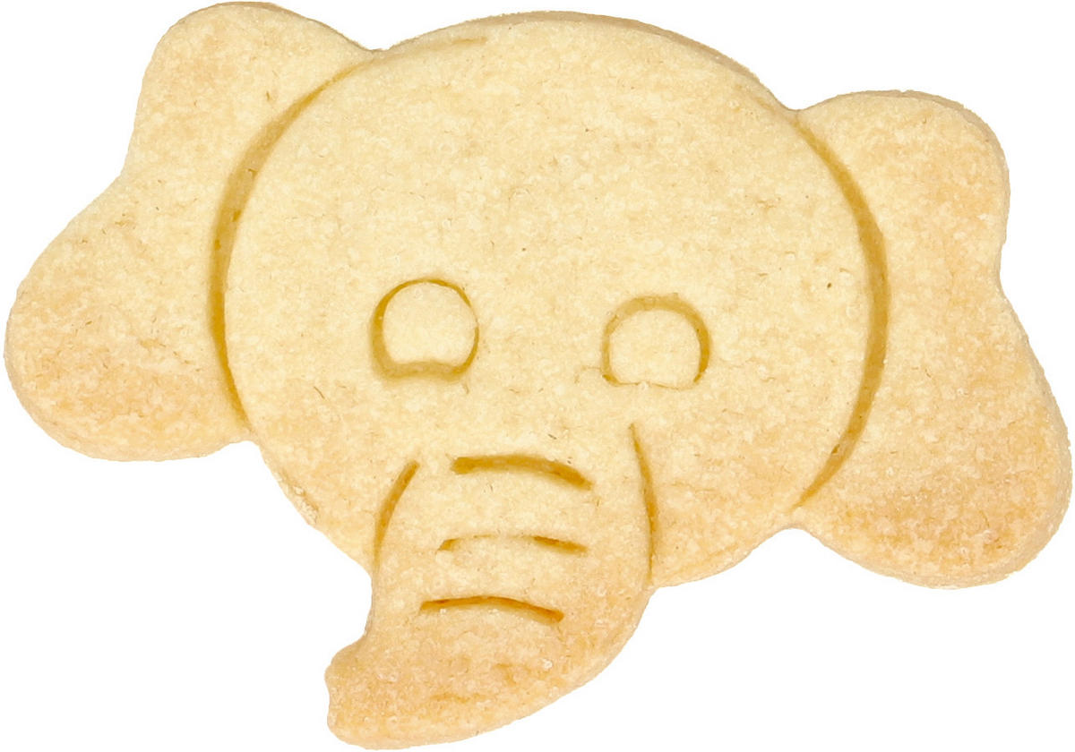 KEKSAUSSTECHFORM - Basics, Metall (6,5/4,7/2,5cm) - Birkmann