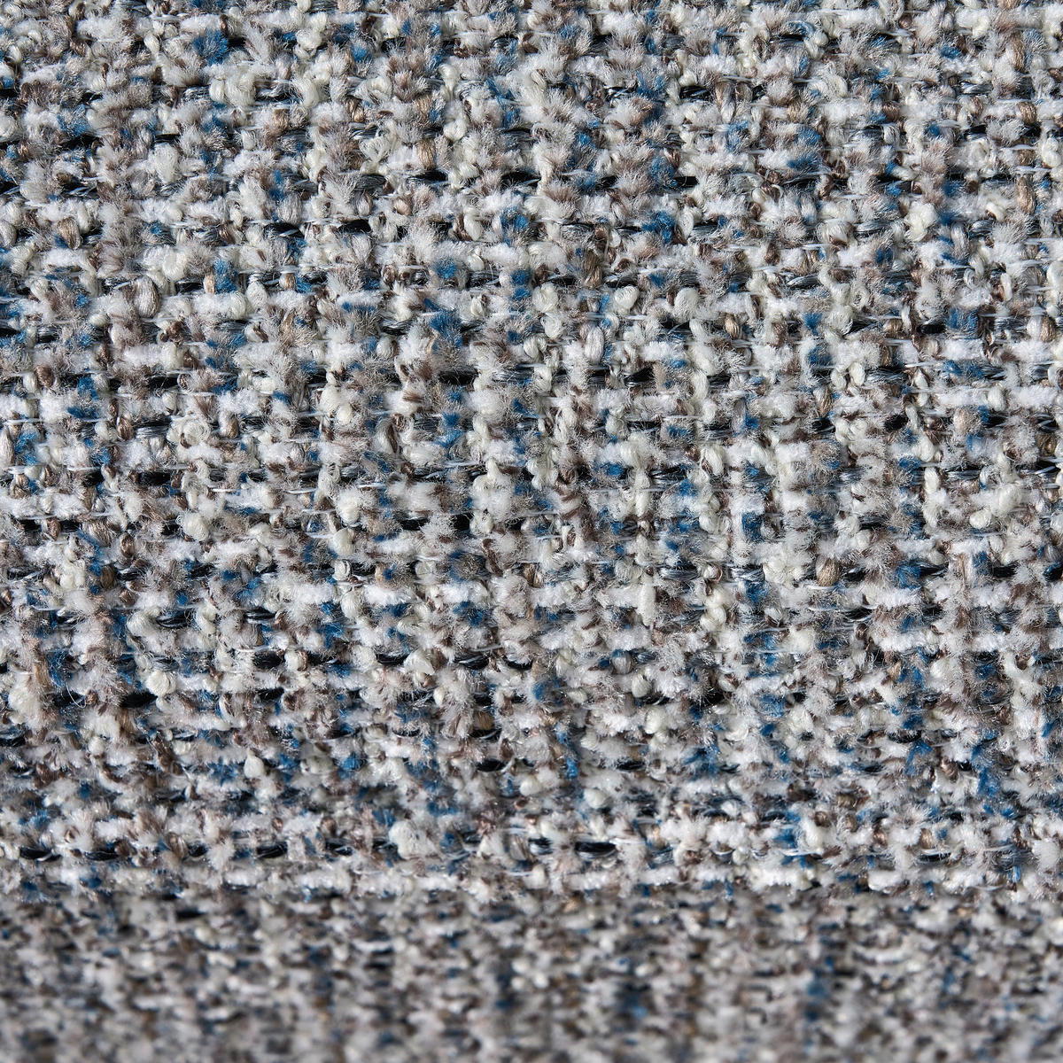 ECKSOFA Chenille Greige  - Greige/Schwarz, Design, Holz/Textil (240/132cm) - Koinor