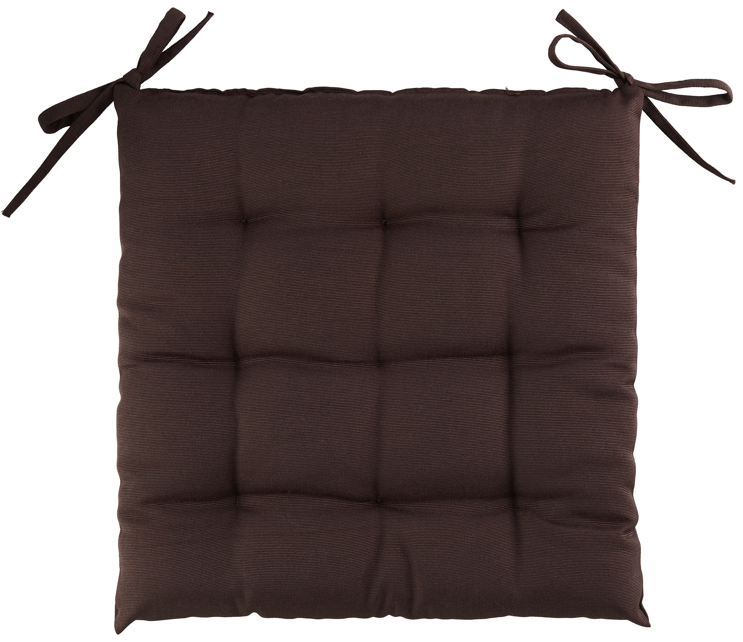 SITZKISSEN  40/40 cm   - Braun, Basics, Textil (40/40cm) - Boxxx