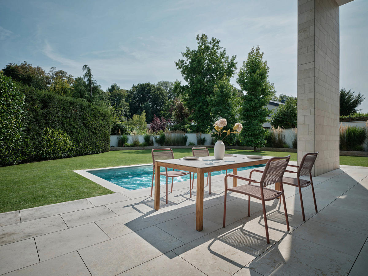 STAPELSESSEL Aluminium Terracotta  - Terracotta, Basics, Kunststoff/Metall (61/89/59cm) - Stern