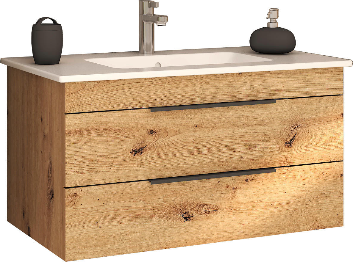 Stylife SKRINKA S UMÝVADLOM, dub artisan, dub artisan, 80/46/46 cm