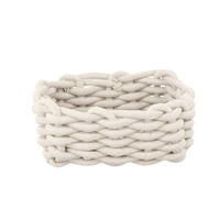 AUFBEWAHRUNGSKÖRBCHEN  - Creme, KONVENTIONELL, Textil (21,5/7,5/21,5cm) - Schöner Wohnen