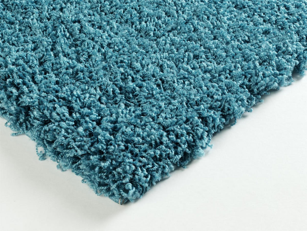 HOCHFLORTEPPICH 80/240 cm Fashion Shaggy Petrol  - Petrol, Basics, Textil (80/240cm) - Novel