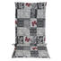 SESSELAUFLAGE Karo - Weiß/Grau, Design, Textil (48/4/118cm)