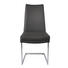 SCHWINGSTUHL Echtleder Anthrazit, Chromfarben - Chromfarben/Anthrazit, Design, Leder/Metall (48/98/53cm) - Valdera SCHWINGSTUHL Echtleder Anthrazit, Chromfarben - Chromfarben/Anthrazit, Design, Leder/Metall (48/98/53cm) - Valdera