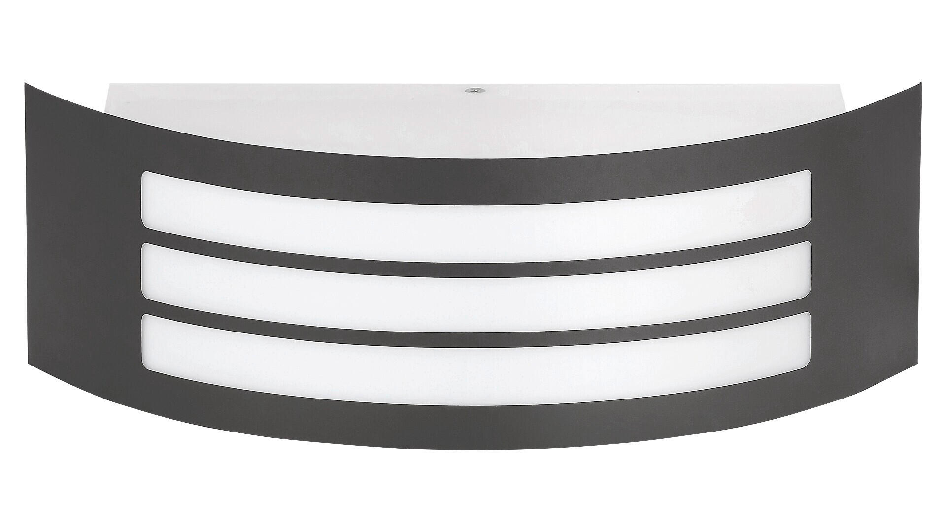 ZUNANJA STENSKA SVETILKA  Roma  32/10 cm           - antracit, Basics, kovina/umetna masa (32/10cm)