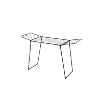 STOJACÍ SUŠÁK NA PRÁDLO - černá, Basics, kov (58.8/97,5/5cm) - Brabantia