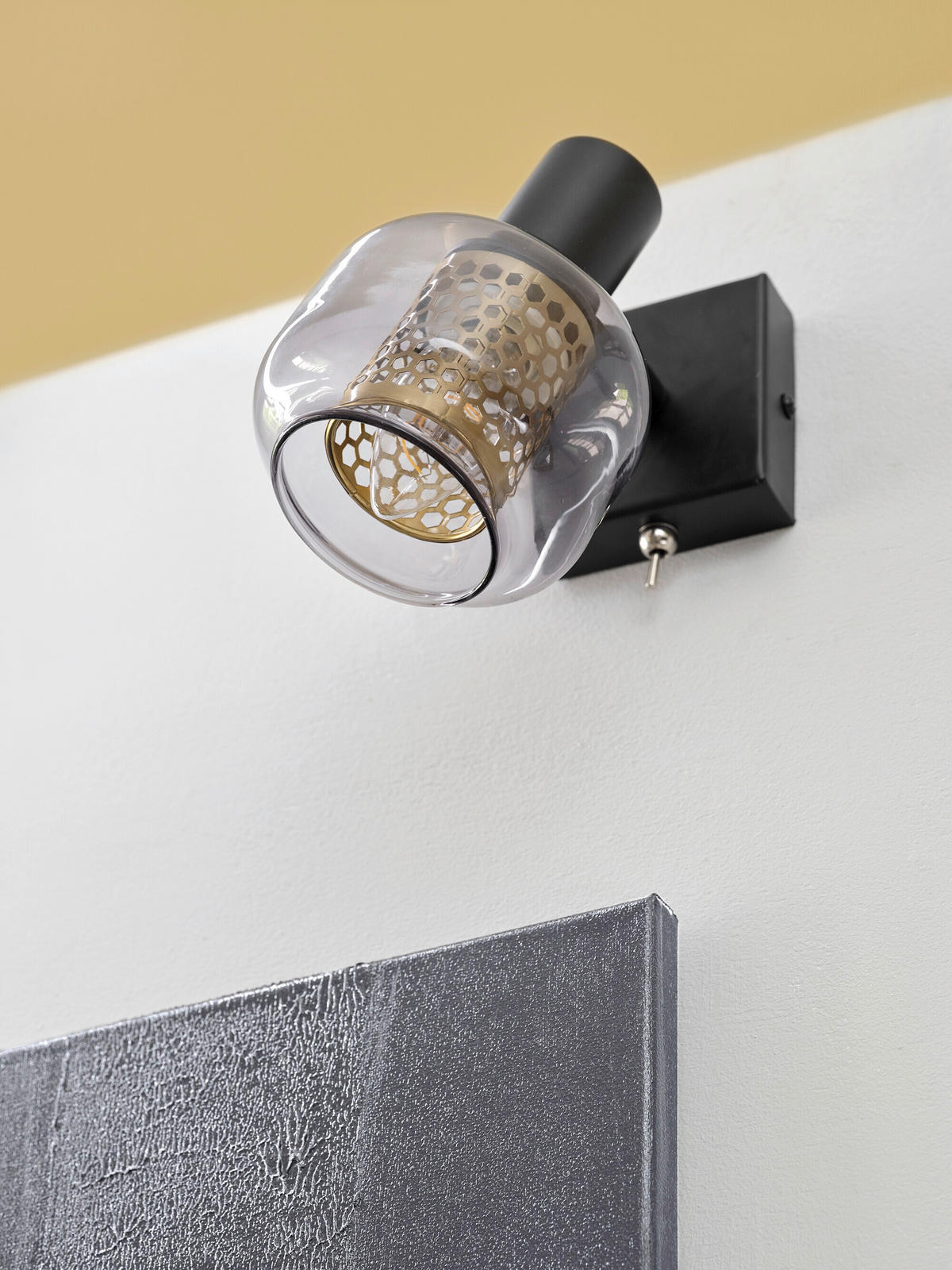 LED-STRAHLER 10,5/14,5/15,2 cm   - Basics, Glas/Metall (10,5/14,5/15,2cm) - Osram