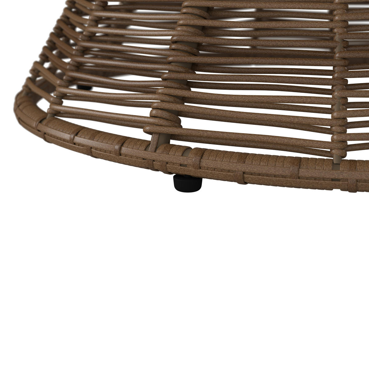 GARTEN-RELAXSESSEL Stahl  - Beige/Braun, KONVENTIONELL, Kunststoff/Metall (96/86/78cm) - Ambia Garden