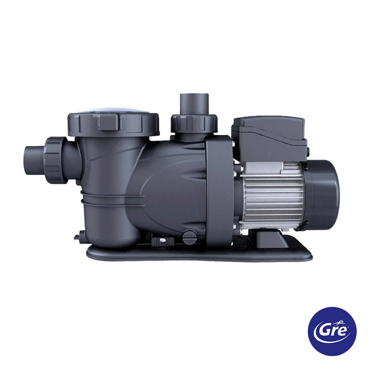 Gre Filterpumpe 2024 Grau 22x27.8x55.3 cm