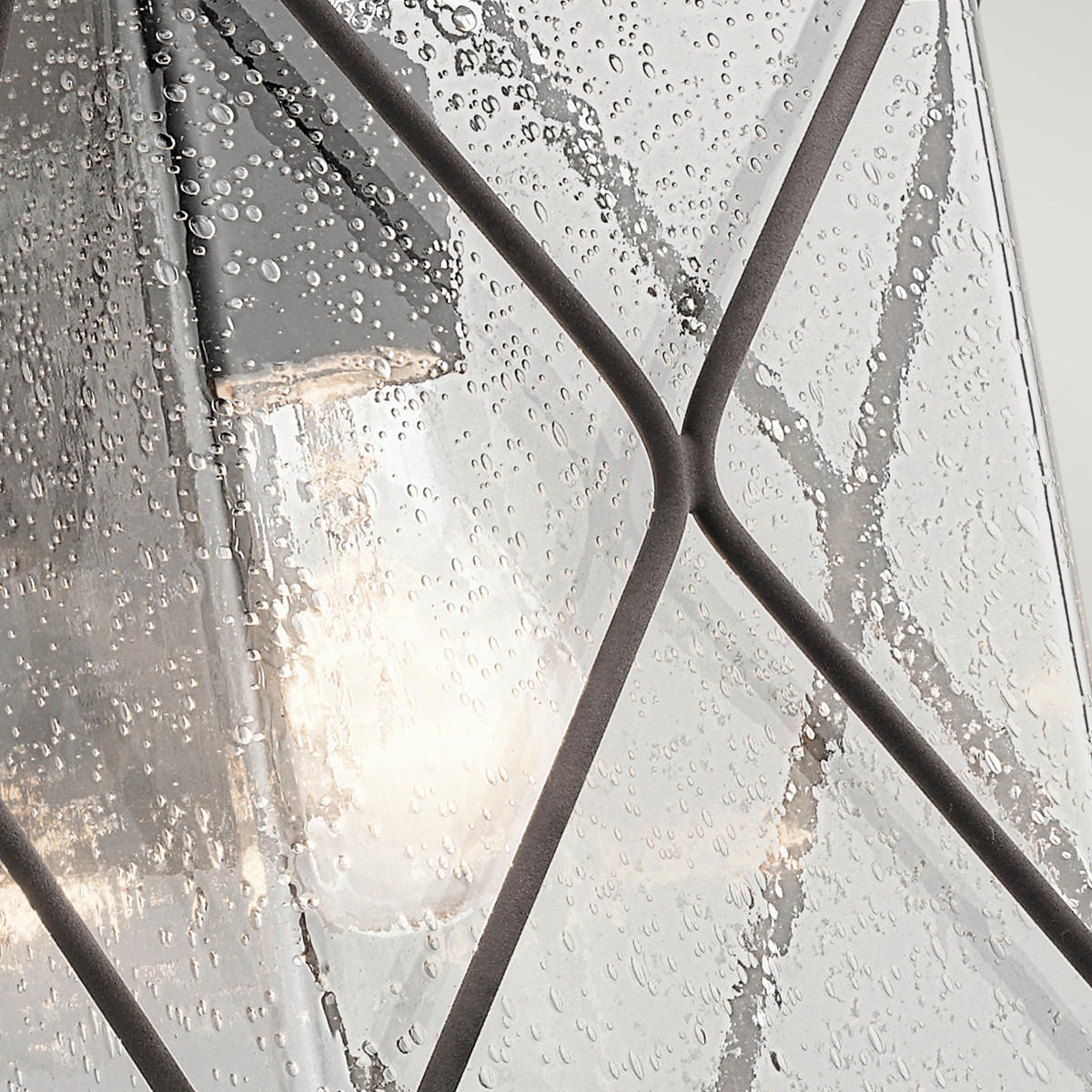 AUßENWANDLEUCHTE 20.4/32.2/23.4 cm   - Zinkfarben, KONVENTIONELL, Glas/Metall (20.4/32.2/23.4cm) - Elstead Lighting