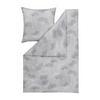 BETTWÄSCHE ISABELLA Interlock-Jersey 155/220 cm  - Platinfarben, Design, Textil (155/220cm) - Estella