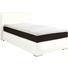BOXSPRINGBETT 120/200 cm in Braun, Weiß - Alufarben/Braun, KONVENTIONELL, Kunststoff/Textil (120/200cm) - Esposa BOXSPRINGBETT 120/200 cm in Braun, Weiß - Alufarben/Braun, KONVENTIONELL, Kunststoff/Textil (120/200cm) - Esposa