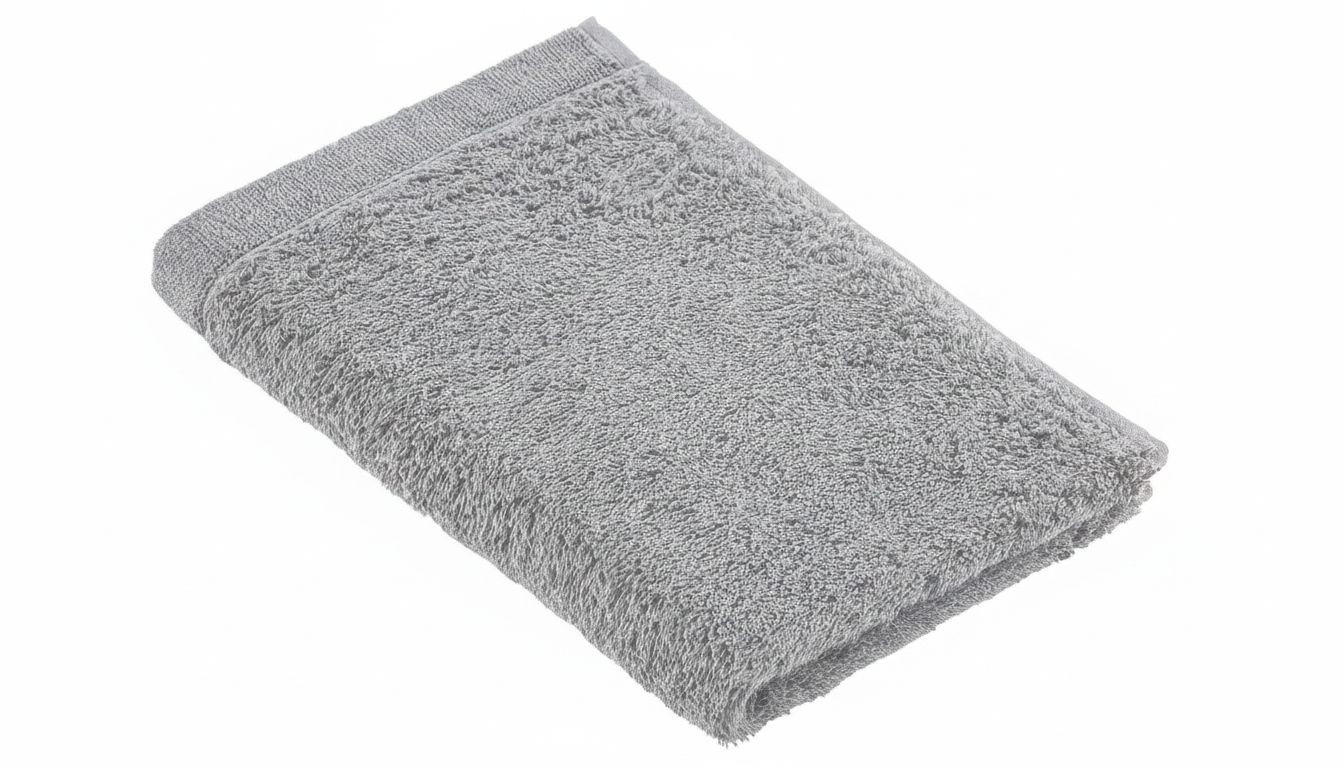 GÄSTETUCHSET LIFESTYLE UNI Platinfarben 2-teilig 30/50 cm  - Platinfarben, Design, Textil (30/50cm) - Cawoe