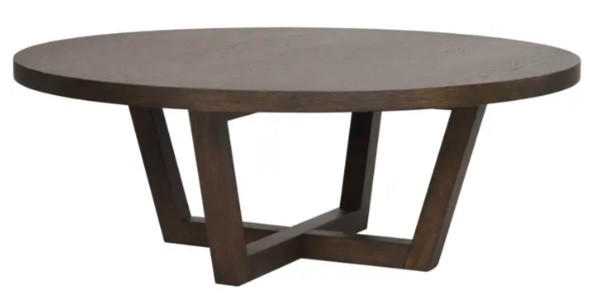 SOFFBORD i trä, keramik 110/40 cm  - mörkbrun, Klassisk, trä/keramik (110/40cm) - Rowico