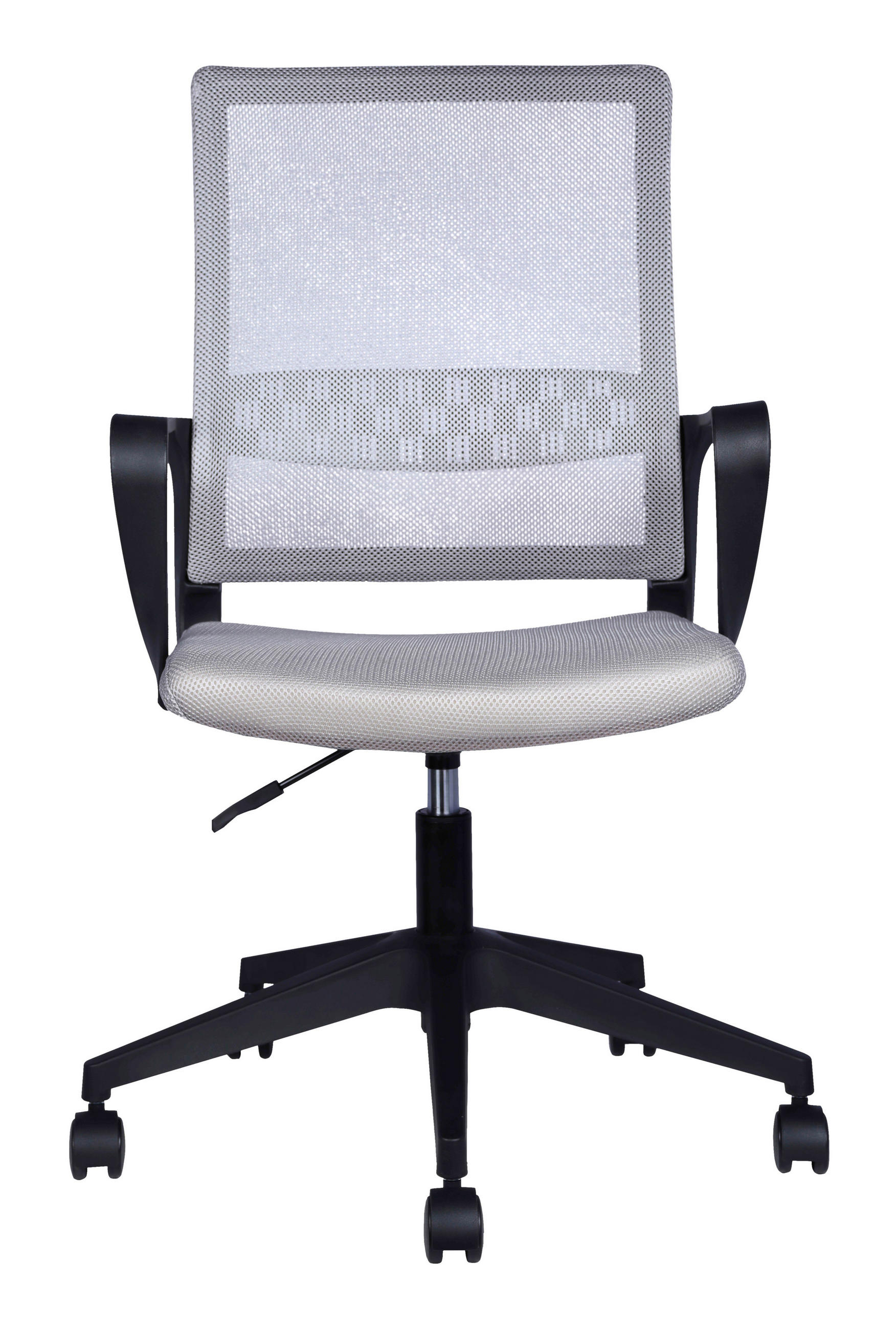 SNURRSTOL  i nätklädsel grå, svart  - svart/grå, Design, trä/textil (54/91/101/60cm) - Carryhome
