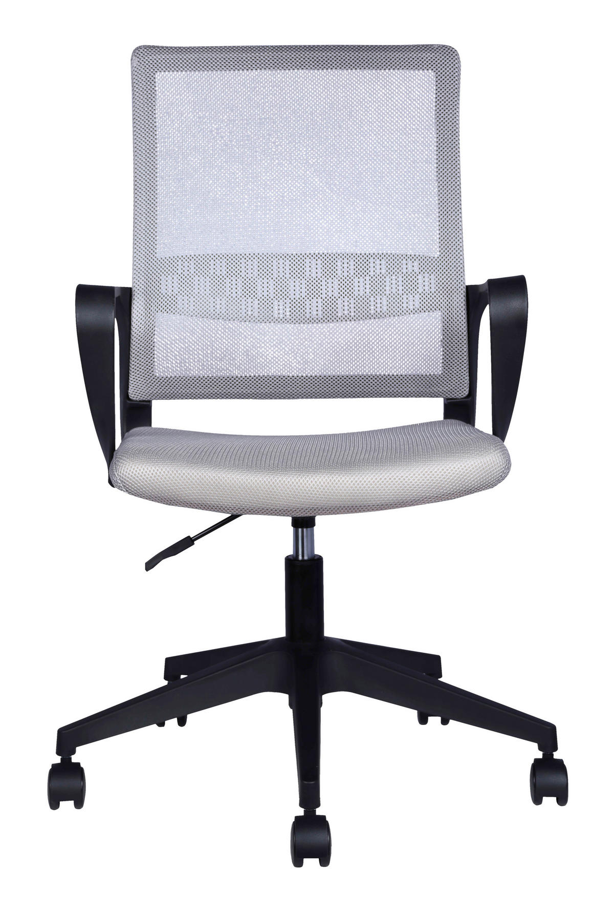 SNURRSTOL  i nätklädsel grå, svart  - svart/grå, Design, trä/textil (54/91/101/60cm) - Carryhome