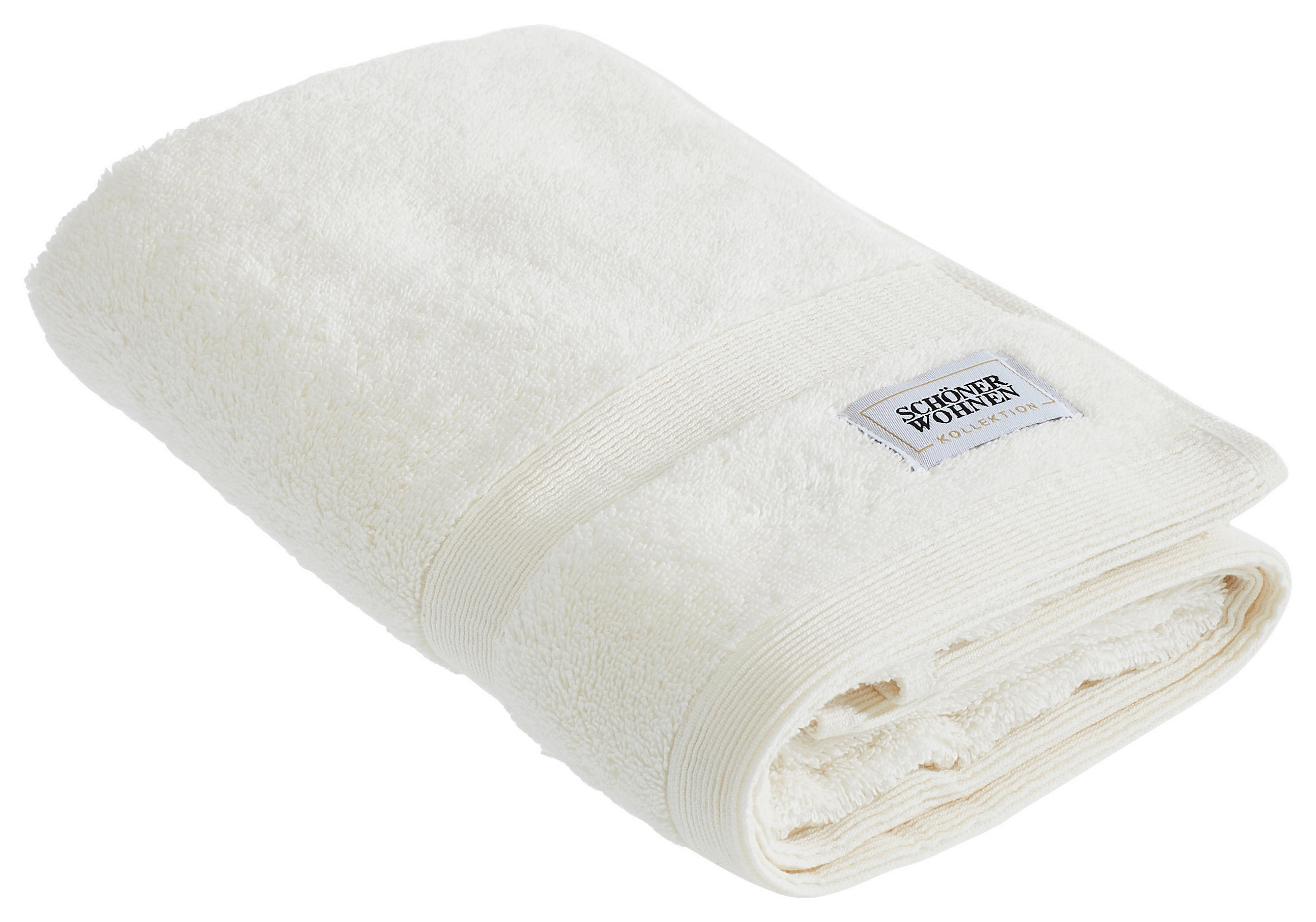 HANDTUCH SW-CUDDLY Weiß  - Weiß, Basics, Textil (50/100cm) - Schöner Wohnen